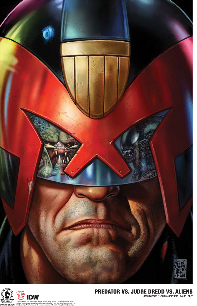 VO JUDGE DREDD, ALIENS & PREDATOR