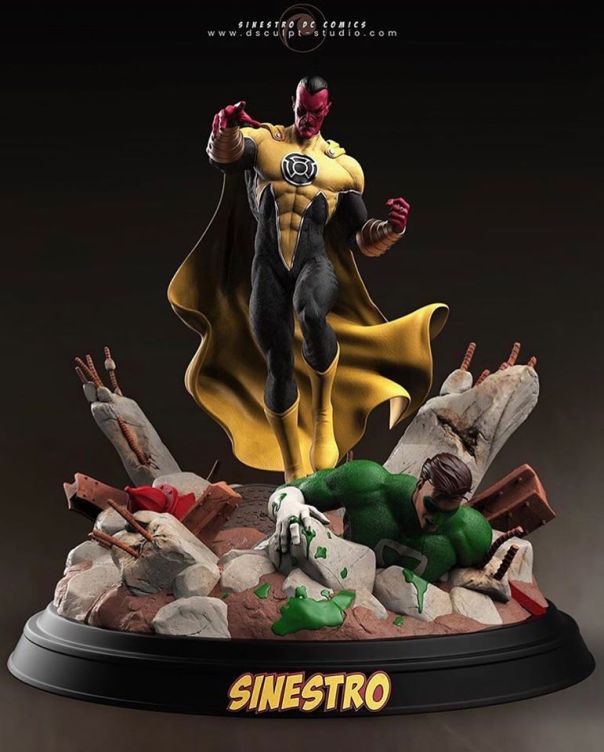 Sinestro Vs. Green Lantern
